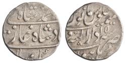 World Coins - Mughal: Muhammad Shah (1719-1748), silver rupee (11.41g), Burhanpur mint, RY 15.