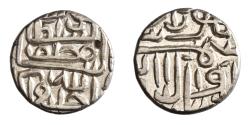 World Coins - Gujarat: Shams al-Din Muzaffar II (1511-1526), silver tanka (7.16g), AH 917-932 (1511-1526 CE).