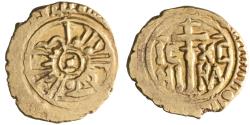 World Coins - Sicily: Roger II (1105-1154), gold multiple tari (1.84g), Siqiliya (Sicily) / Messina, 1105-1154 CE. Roger cited with title al-Mu'tazz.