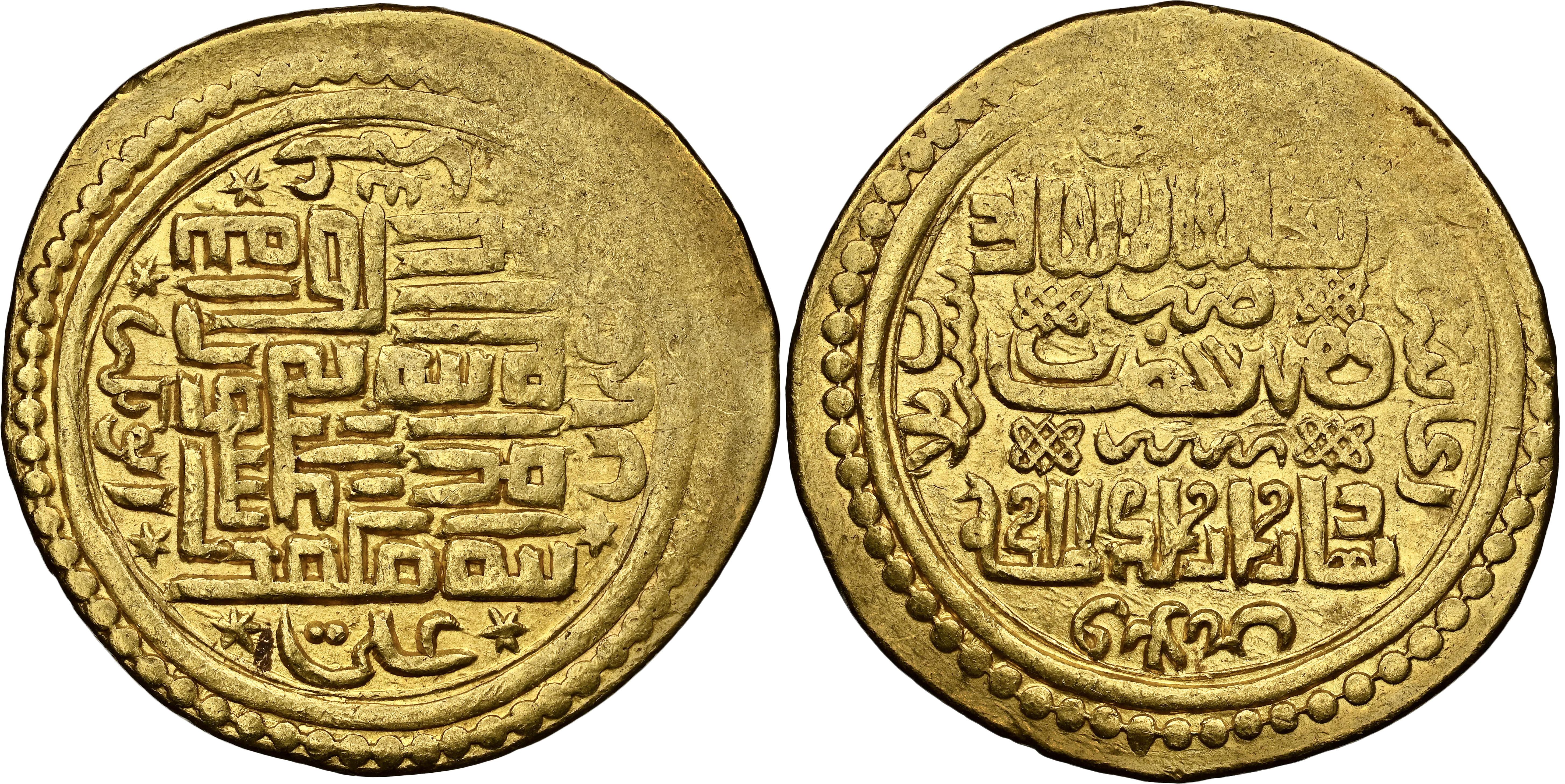 Anapat#1×Sevenmoon×CelsoTatsuta 金タグ Ilkhanid: Abu Sa'id (1316-1335), gold heavy dinar (7.62g), Tabriz