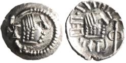 Ancient Coins - Himyarite, Tha'ran Ya'ub, silver unit, Raydan mint, 175-215 CE, legends in South Arabian script