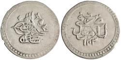 World Coins - Ottoman: Selim III (1789-1807), silver kurush / 40 para (12.46g), Islambul (Istanbul) mint, AH 1203 (1789 CE), RY 6.