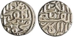 World Coins - Gujarat: Nasir al-Din Mahmud Shah III (1538-1554), silver tanka (7.15g), AH 944-961 (1538-1554 CE).