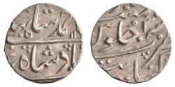 World Coins - Mughal: Ahmad Shah Bahadur (1748-1754), silver rupee (11.56g), Khambayat mint, RY 3.