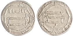 World Coins - Abbasid: al-Mansur (754-775), silver dirham (2.83g), al-Basra mint, AH 144 (761-762 CE).