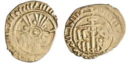 World Coins - Sicily: Roger II (1105-1154), gold tari (1.28g), Messina mint, AH 544 (1149-1150 CE). Roger cited with title al-Mu'tazz.