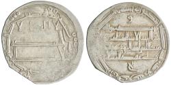World Coins - Abbasid: Harun al-Rashid (786-809), silver dirham (2.84g), Balkh mint, AH 188 (803-804 CE). Citing al-Ma'mun as heir to the heir.