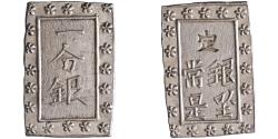 World Coins - Japan: Tenpo (1830-1844), silver bu (ichibu) (8.62g), Ginza, 1837-1854 CE.
