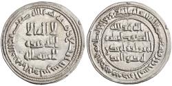 World Coins - Umayyad, Yazid II, silver dirham, al-Andalus (Spain) mint, AH 104