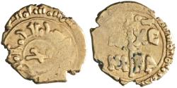 World Coins - Sicily: William II (1166-1189), gold tari (1.52g), Siqiliya (Sicily) / Messina, 1166-1189 CE. William cited with title al-Musta'izz.
