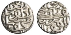 World Coins - Gujarat: Nasir al-Din Mahmud Shah III (1538-1554), silver tanka (7.14g), AH 944-961 (1538-1554 CE).