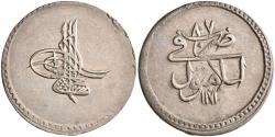 World Coins - Ottoman: Mustafa III (1757-1774), silver kurush / 40 para (19.13g), Islambul (Istanbul) mint, accession year AH 1171 (1757 CE), year [11]87.