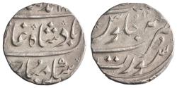 World Coins - Mughal: Muhammad Shah (1719-1748), silver rupee (11.49g), Surat mint, RY 12.
