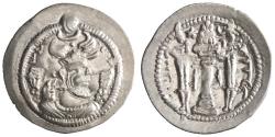 Ancient Coins - Sasanian: Peroz (457-484), silver drachm (3.85g), AS (Ctesiphon) mint, 457-484 CE.