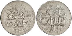 World Coins - Ottoman: Selim III (1789-1807), silver yuzluk / 100 para (31.33g), Islambul (Istanbul) mint, AH 1203 (1789 CE), RY 16.