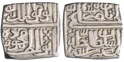 World Coins - Malwa: Mahmud Shah II (1510-1531), silver 1/2 tanka (5.22g), AH 919 (1513-1514 CE).