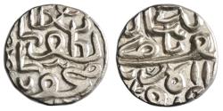 World Coins - Gujarat: Nasir al-Din Mahmud Shah III (1538-1554), silver tanka (7.19g), AH 944-961 (1538-1554 CE).