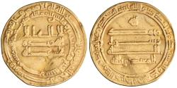 World Coins - Abbasid: al-Mu'tasim (833-842), gold dinar (3.91g), Misr (Egypt) mint, AH 224 (838-839 CE). Scarce.