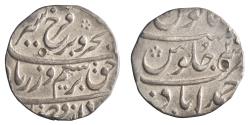 World Coins - Mughal: Farrukhsiyar (1713-1719), silver rupee (11.57g), Ahmadabad mint, RY 2.
