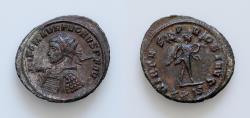 Ancient Coins - PROBUS (276-282). AE 23,5mm 3,8g Silvered  Antoninianus. Siscia. Obv: IMP C M AVR PROBVS P F AVG. Radiate and cuirassed bust left, holding spear over shoulder and round shield.