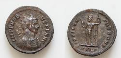 Ancient Coins - Probus (276-282), Antoninianus, Rome, AD 276-282, AE 21,5mm 3g. IMP PROB - VS P F AVG radiate and cuirassed bust r / IOVI CONS - PROB AVG Juppiter standing l. holding thunderbolt