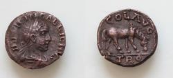 Ancient Coins - TROAS, Alexandria Troas. Gallienus. AD 253-268. Æ 19,5mm 3,9g Laureate, draped and cuirassed bust right / Horse standing right grazing