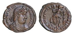 Ancient Coins - Valentinian I, AE Follis  (19mm, 2,85 g.). Siscia, 367-375 AD.