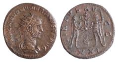 古代ローマコイン　AD 375-392 　ヴァレンティニアン 2 世 Roman AE2 of Valentinian II (AD375-392) NGC (F) - Bullion Shark