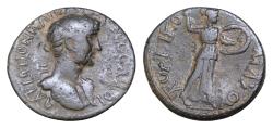 Ancient Coins - THESSALY, Koinon of Thessaly. Hadrian. AD 117-138. Æ Diassarion (21mm, 4.69 g, ). Nikomachos, strategos.