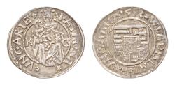 World Coins - Wladislaus II of Hungary ( Wladislaus II. ( Ungarn ) ) 1490 - 1516 AR 14,5mm 0,53g  Denar 1513 Kremnitz