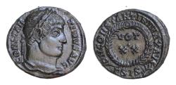 Ancient Coins - Constantine I the Great (307/10-337 AD.) AE Follis (18mm, 3g.) Siscia.