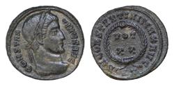 Ancient Coins - Constantine I (AD 307/310–337). Follis (AE 18mm, 3g), Ticinum mint, 320–321.