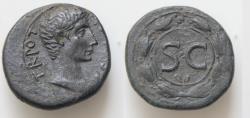 Ancient Coins - Syria. Antioch. Augustus 27 BC-14 AD. Bronze Æ 25mm., 11,3g.