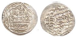 World Coins - ISLAMIC, Mongols. Ilkhanids . Mahmud Ghazan I. AH 694-703 / AD 1295-1304. AR 1 Dirhems (21mm, 2,2g,).  EF.