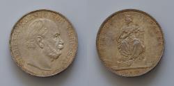 World Coins - GERMANY  Prussia. Wilhelm I Thaler 1871-A  ,  AR 18,43gr . taler Berlin mint, KM500. Commemorating Prussia's victory over France in the Franco-Prussian War of 1870-71.