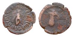 Ancient Coins - IONIA, Ephesus. Circa 1st-3rd centuries AD. Æ Tessera 18mm, 2,2g,  Bee / Stag kneeling left, head right.