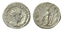 Ancient Coins - Gordian III. AD 238-244. Rome Antoninianus AR 21mm., 5,15g. IMP GORDIANVS PIVS FEL AVG, radiate, draped and cuirassed bust of Gordian III right / LAETITIA AVG Glossy