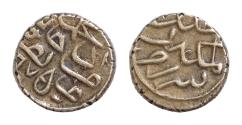 World Coins - Ottoman Empire  Mehmed ll Fatih ('the Conqueror'), Second Reign, akce 875 AH Serez. AR 10mm 0,85g Good Extremely   fine