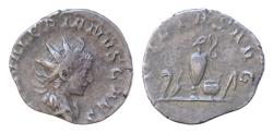 Ancient Coins - Valerian II (Caesar AD 256–258). AR 19mm  antoninianus (2.86gm). Rome, AD 257–258