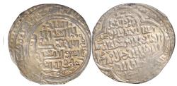 World Coins - ISLAMIC, Mongols  Ilkhanids. Uljaytu.   AH 703-716.  AR  1 Dirhams 22mm, 2,2g,  Extremely Fine
