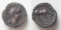 Ancient Coins - TROAS. Alexandria Troas. Gallienus, 253-268. 'As' (Bronze, 18,5mm, 4,7g,). IMP GALLIENVS A Laureate head of Gallienus to right.