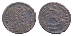 Ancient Coins - THEODOSIUS I (A.D. 379-395) Maiorina, AE24mm 5,3g Antioch mint  D N THEODO-SIVS P F AVG,GLORIA RO-MANORVM, ANTГ