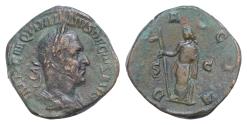Ancient Coins - Trajan Decius, 249-251. Sestertius AE28 mm, 18g,Rome. IMP C M Q TRAIANVS DECIVS AVG Laureate and cuirassed bust of Trajan Decius to right, seen from behind. DACIA  S - C Dacia