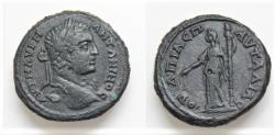 Ancient Coins - Thrace. Pautalia. Caracalla AD 198-217. Bronze Æ 33 mm, 20,22 g very fine Hera standing left, holding sceptre