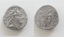 Ancient Coins - SELEUKID KINGS OF SYRIA. Seleukos VI Epiphanes Nikator, circa 96-94 BC. AR28mm 15,48g Tetradrachm Seleukeia on the Kalykadnos. Diademed head of Seleukos VI to righ