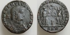 Ancient Coins - Decentius. Caesar, A.D. 351-353. Æ centenionalis 21mm, 4,3g,  Arelate, under Magnentius, A.D. 351/2. two Victories