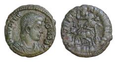 Ancient Coins - JULIAN II (Caesar, 355-360). AE17mm 2,54g . Siscia. D N IVLIANVS NOB C. Bareheaded, draped and cuirassed bust right.  FEL TEMP REPARATIO