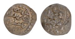 World Coins - Ottoman Empire  .Murad IV. (1032 - 1049 H. / 1623 - 1640). Akce 11mm 0,3g  (Silber). 1032 H. Yenisehir (Beksehir). Good Very Fine . Very Rare