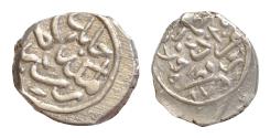 World Coins - Islamic Ottoman Empire AR 11,5mm 0,94g Mehmed ll akce 875AH Bursa Extremely fine