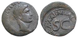 Ancient Coins - Augustus 27BC-14AD, AE As. Rome mint (Struck by M. Maecilius Tullus 7BC) 28mm; 10.g;
